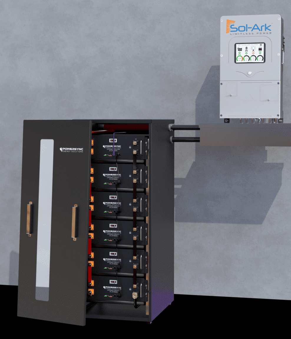 V Ah Kwh Sol Ark Lifepo Lithium Battery Energy Storage