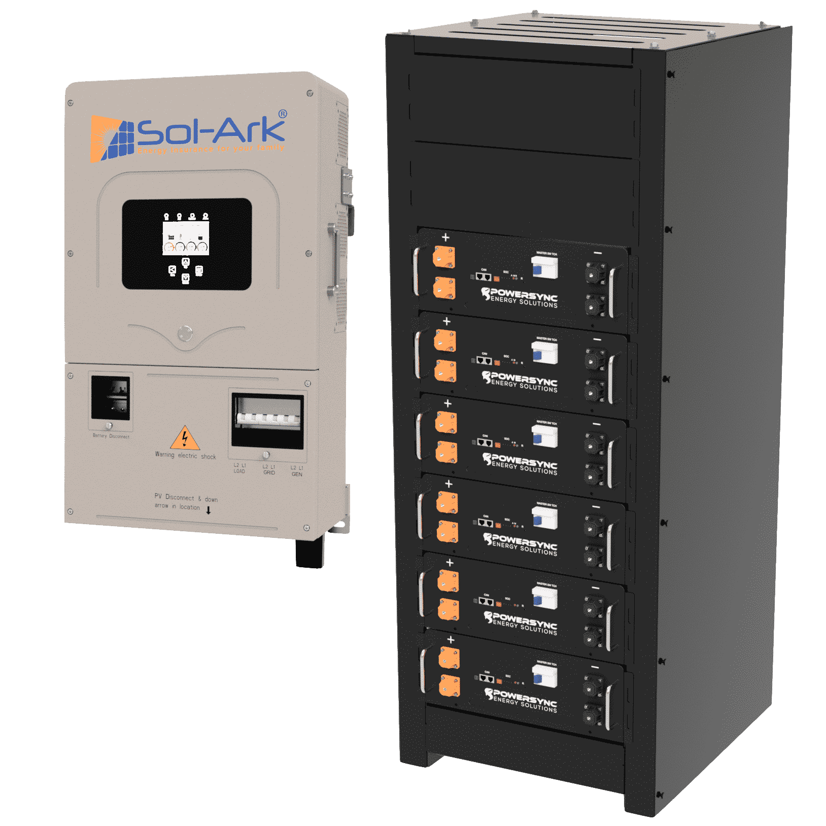 HOMESYNC™ Lithium 30 kWh / 9.6 kW Integrated Energy Storage System