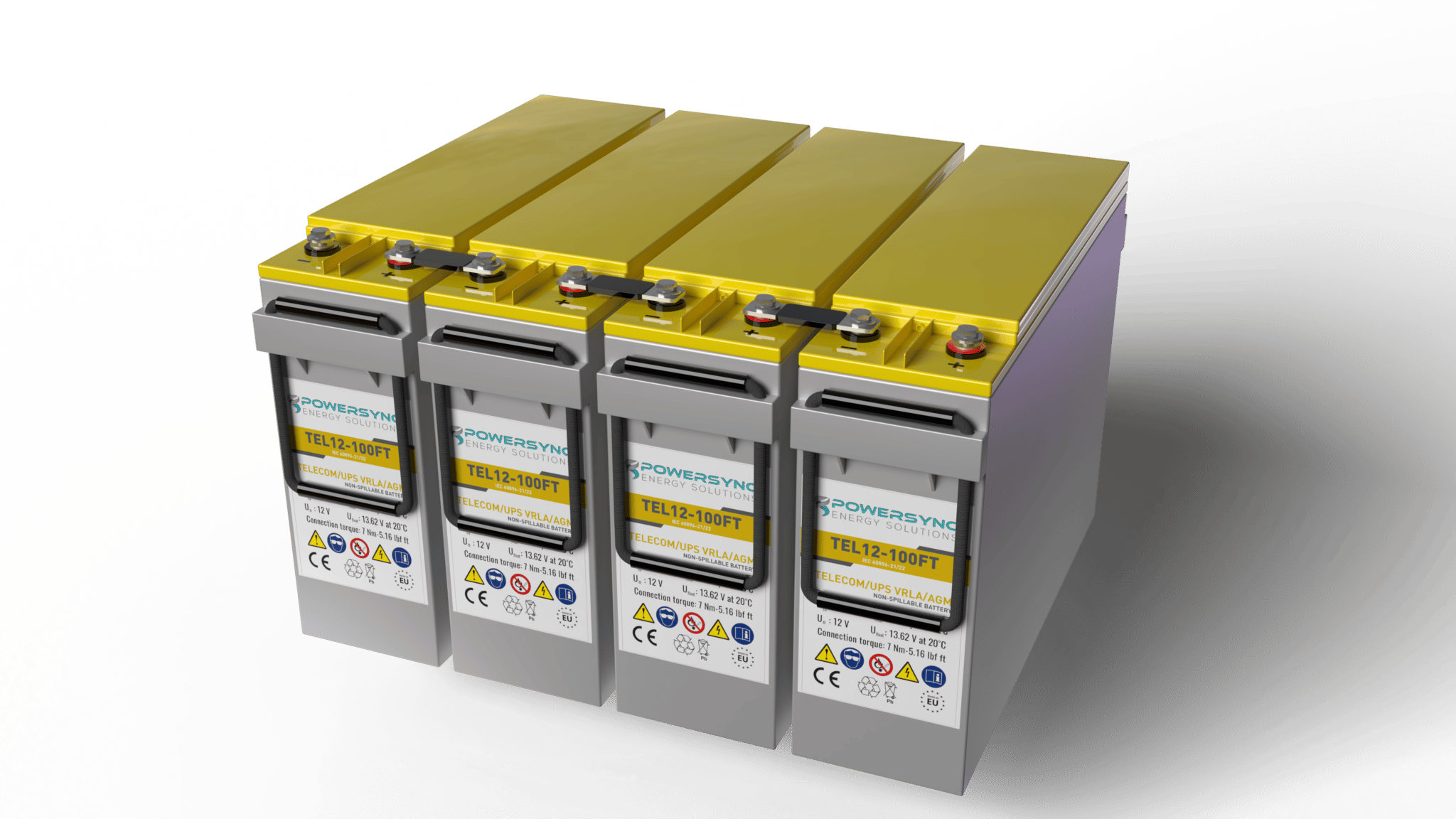 Batería 12V @ 100 Ah AGM-VRLA PL-100-12 - Distribuidor Solar CITSolar