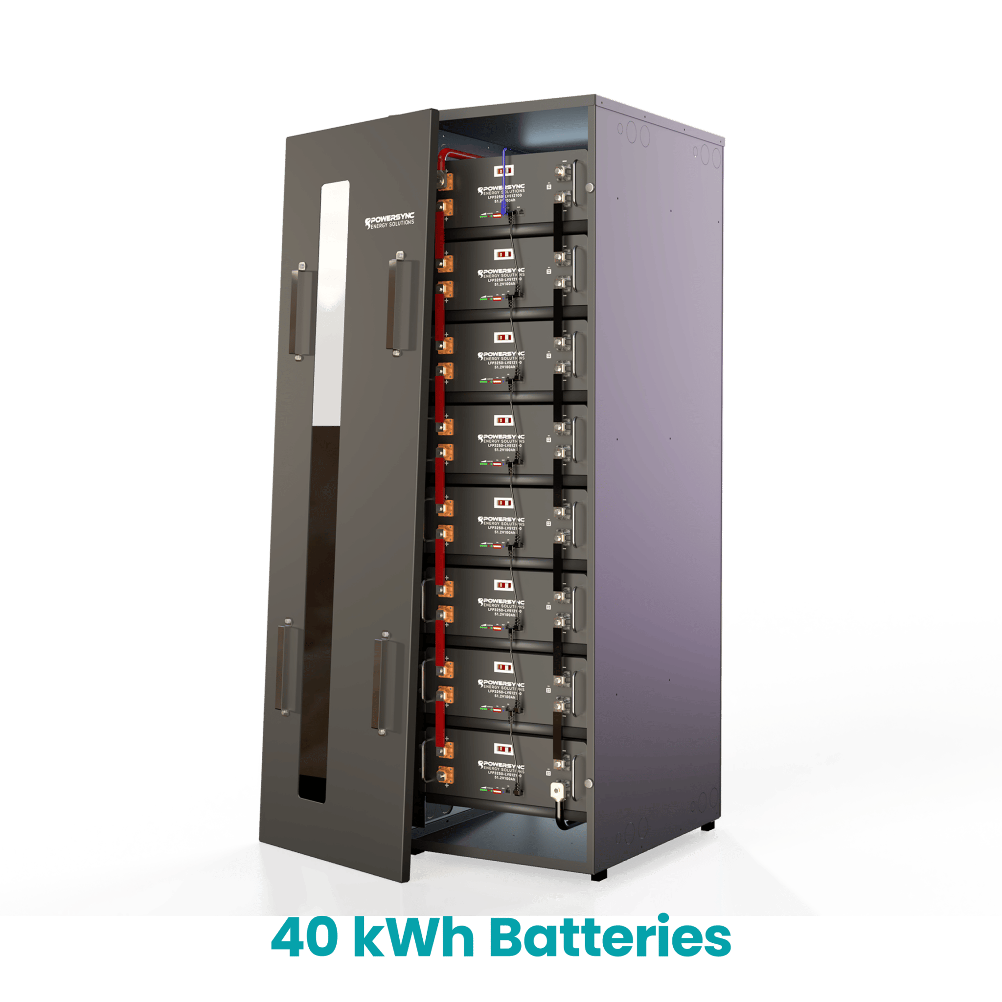 51.2V 800Ah 40 kWh LiFePO4 Lithium Batterie Energiespeicher - POWERSYNC  Energy Solutions